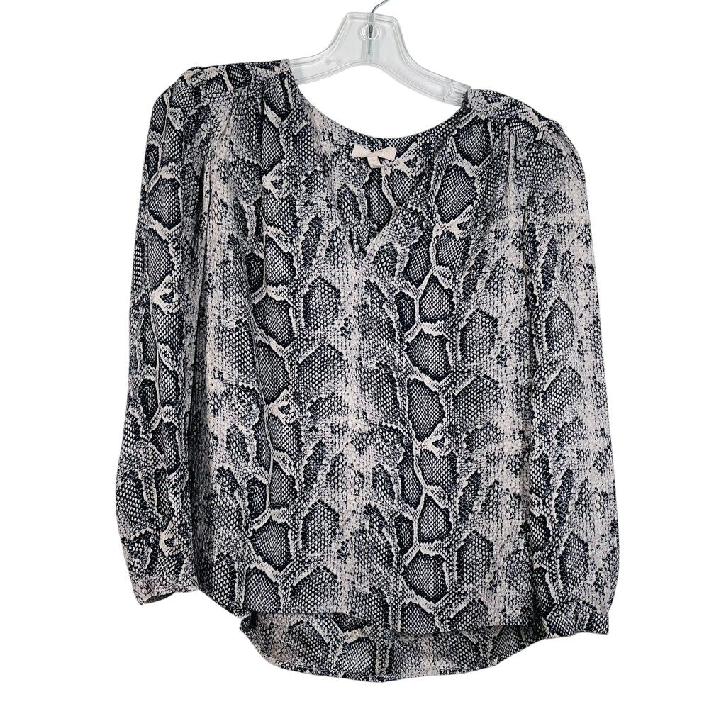 Snake Print Vnk Blouse