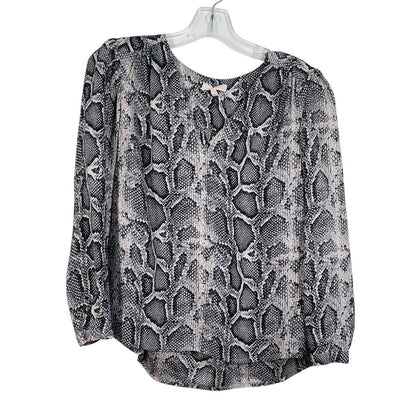 Snake Print Vnk Blouse