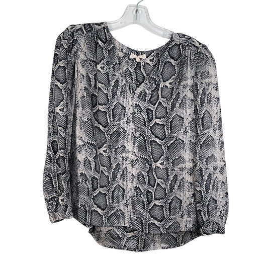 Snake Print Vnk Blouse