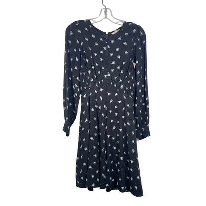 Floral Print W/Smocking