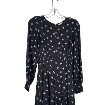 Floral Print W/Smocking
