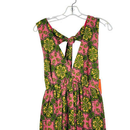 Print Backless W/Tie