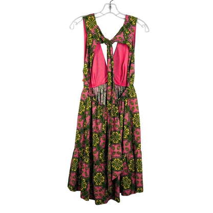 Print Backless W/Tie