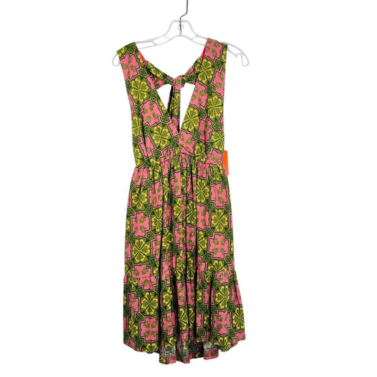 Print Backless W/Tie