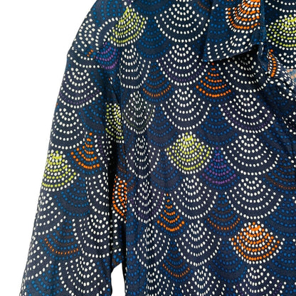 Print Drawstring Waist