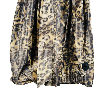Animal Prt Vnk Slvs W/Belt