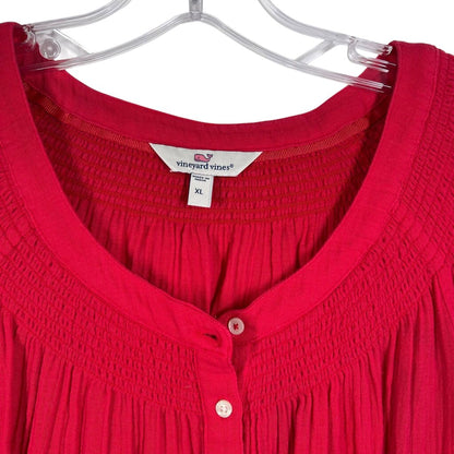 Gauzy Smocked