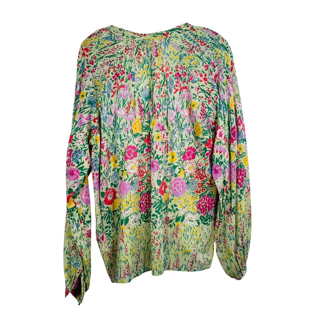 Floral Vnk Blouse