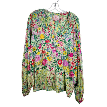 Floral Vnk Blouse