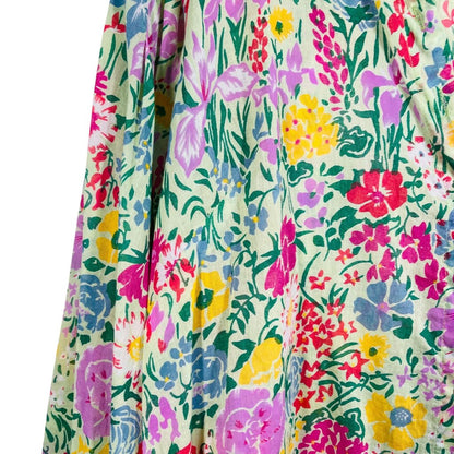 Floral Vnk Blouse