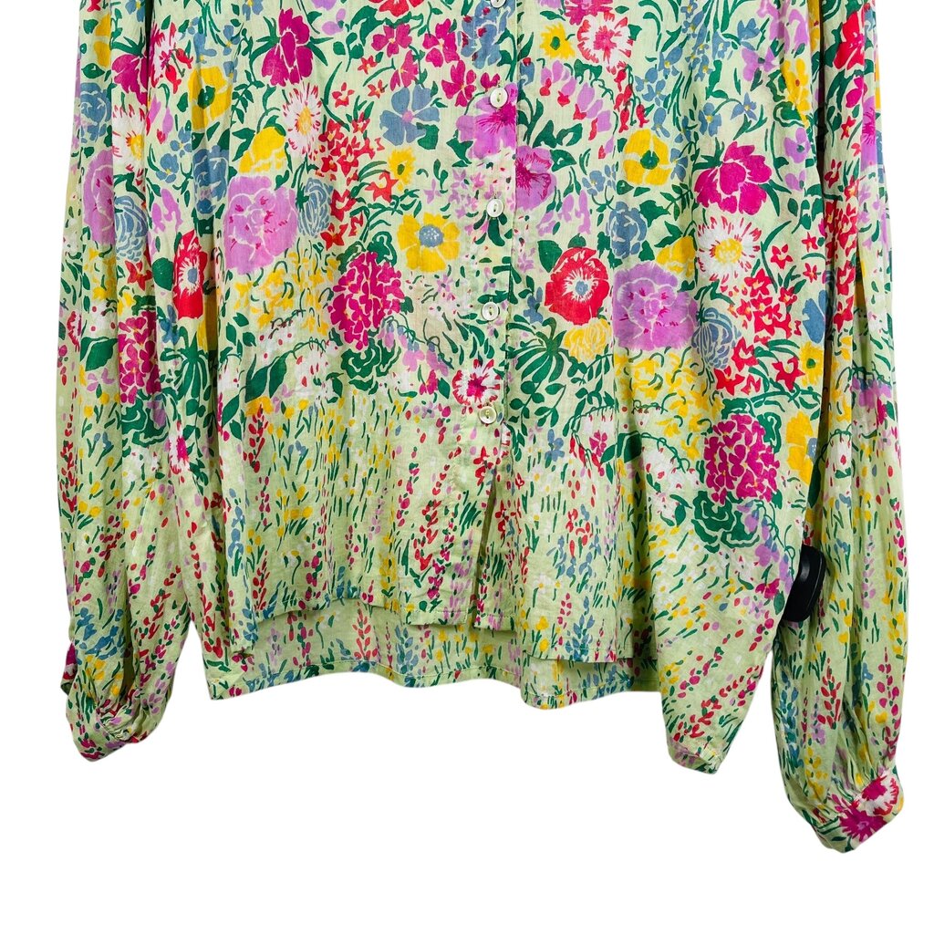 Floral Vnk Blouse