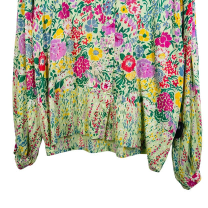 Floral Vnk Blouse