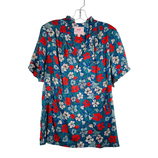 Floral Vnk Blouse