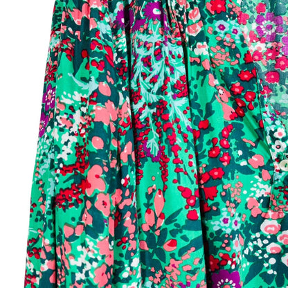 Floral Vnk Blouse