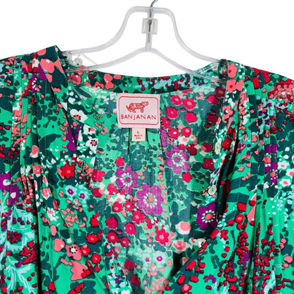 Floral Vnk Blouse