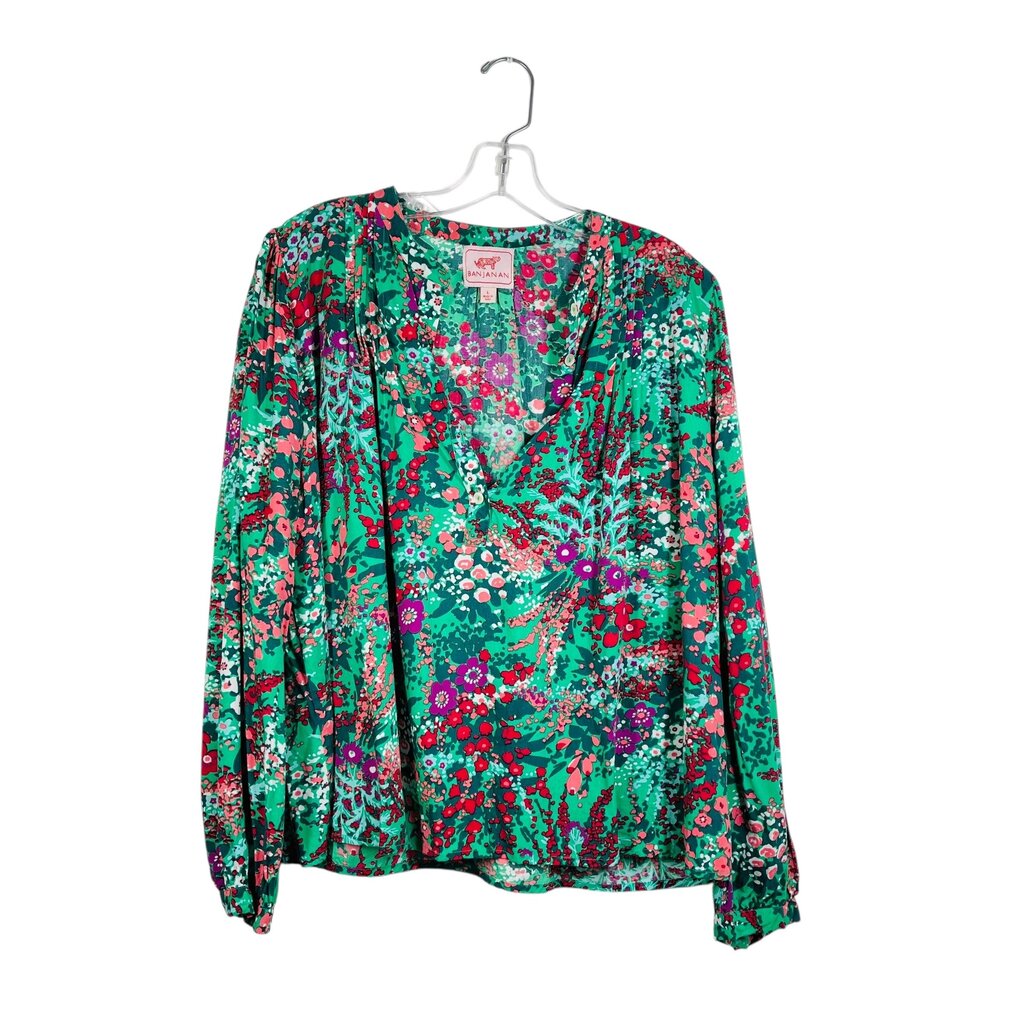 Floral Vnk Blouse