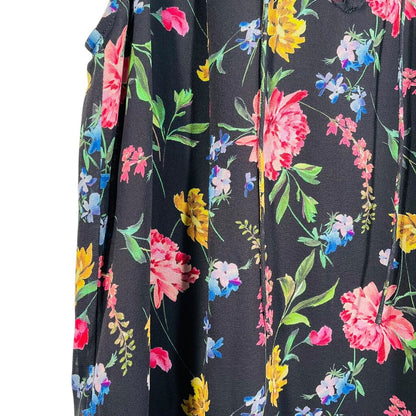 Floral Vnk W/Ruffles