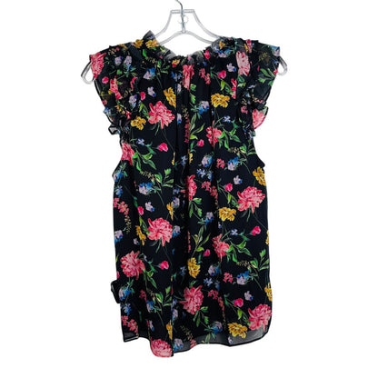 Floral Vnk W/Ruffles