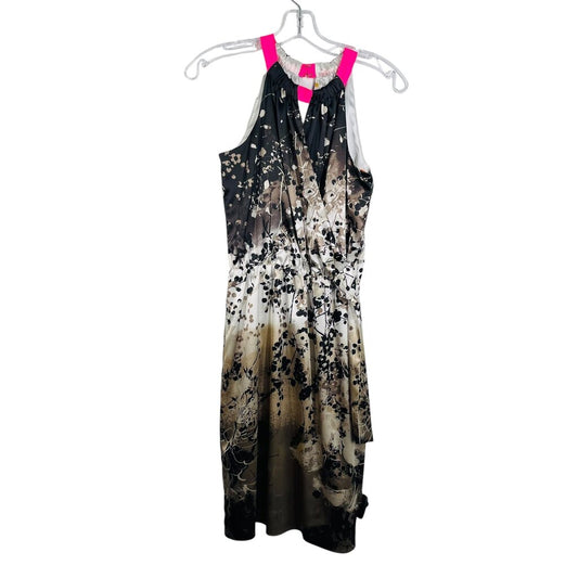 Floral Halter Faux Wrap
