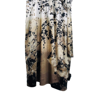 Floral Halter Faux Wrap