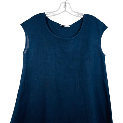 Linen Hi Low Slvs Tunic