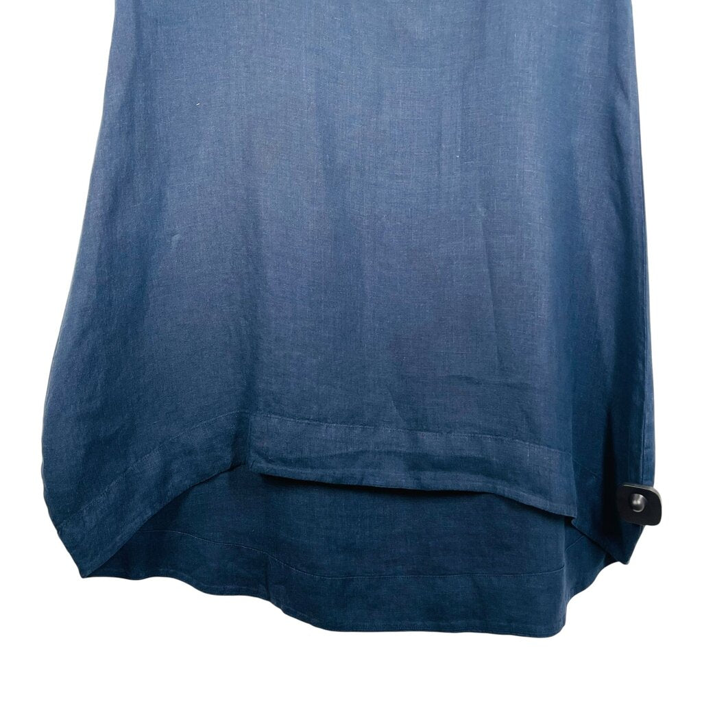 Linen Hi Low Slvs Tunic