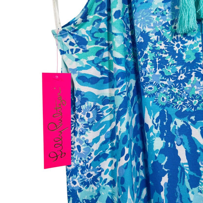 Long Floral Halter