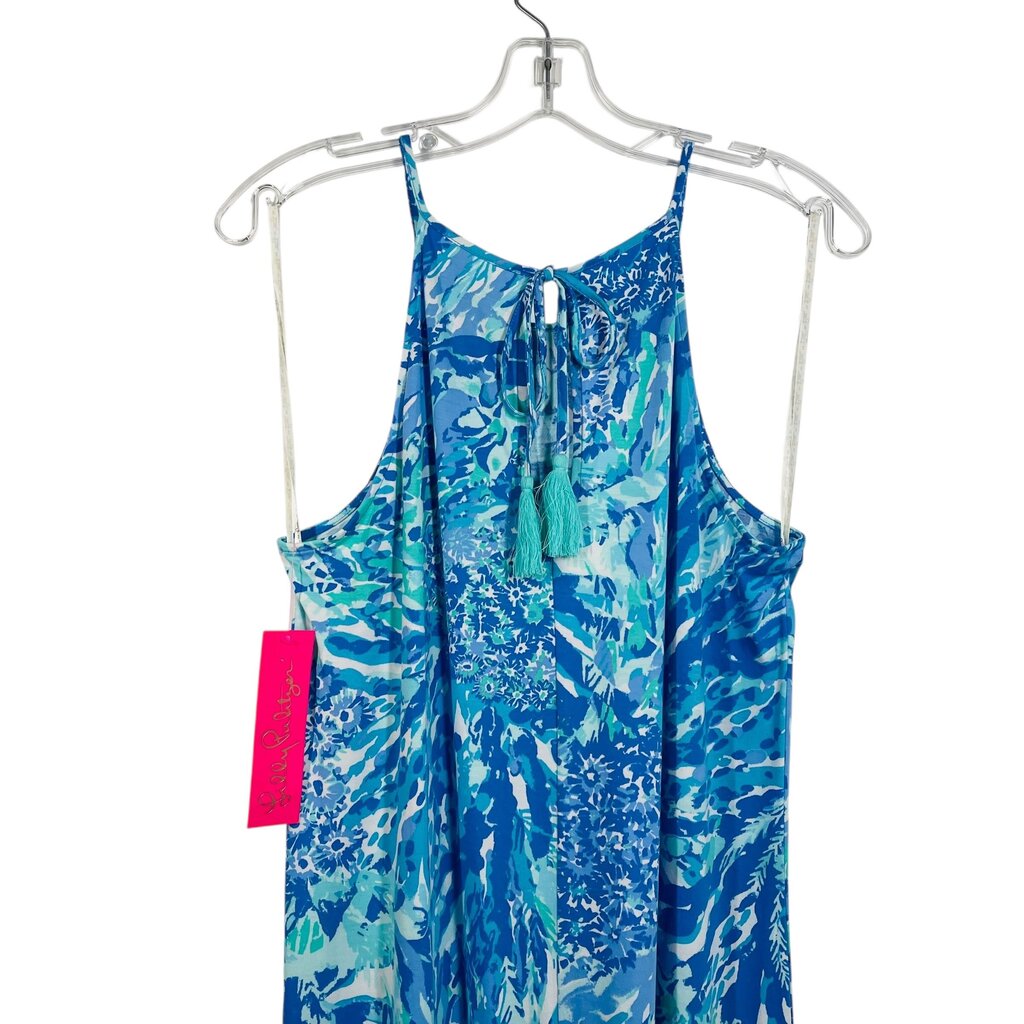 Long Floral Halter