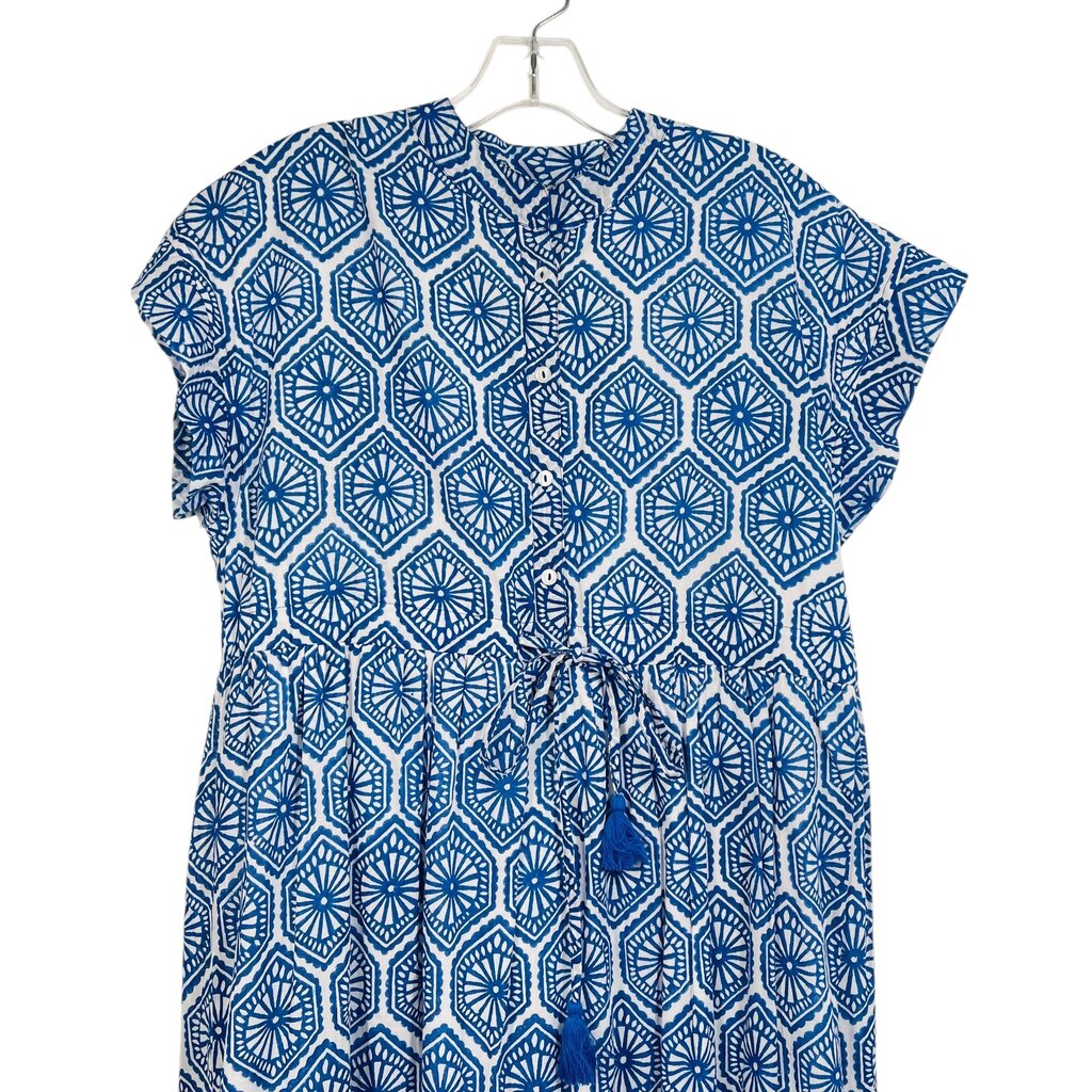 Print Empire Waist Midi