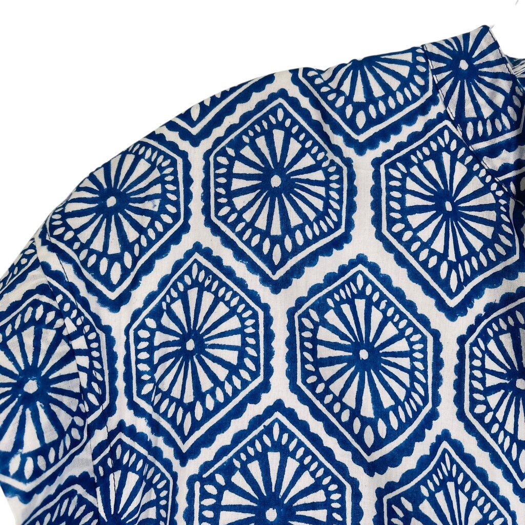 Print Empire Waist Midi