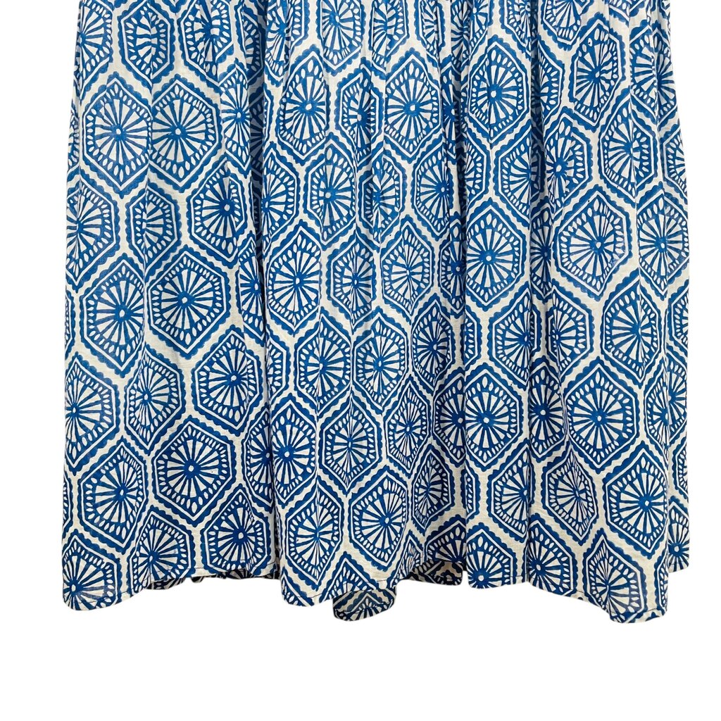 Print Empire Waist Midi