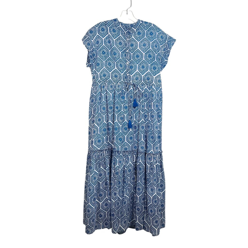 Print Empire Waist Midi