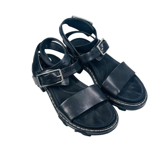 Leather Ankle Strap Sandal