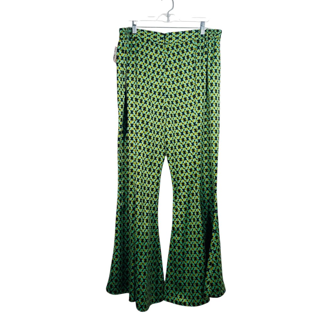 Lattice Prt Bell Bottoms