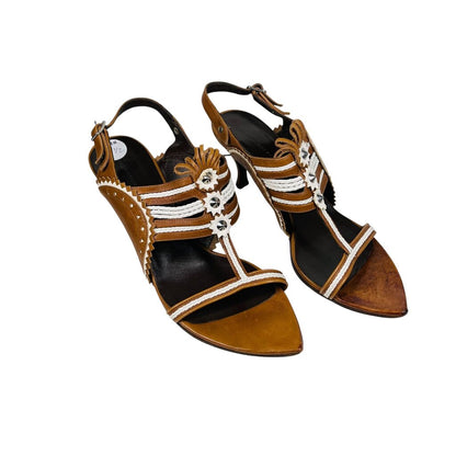 Heel 2 Tone Sandal