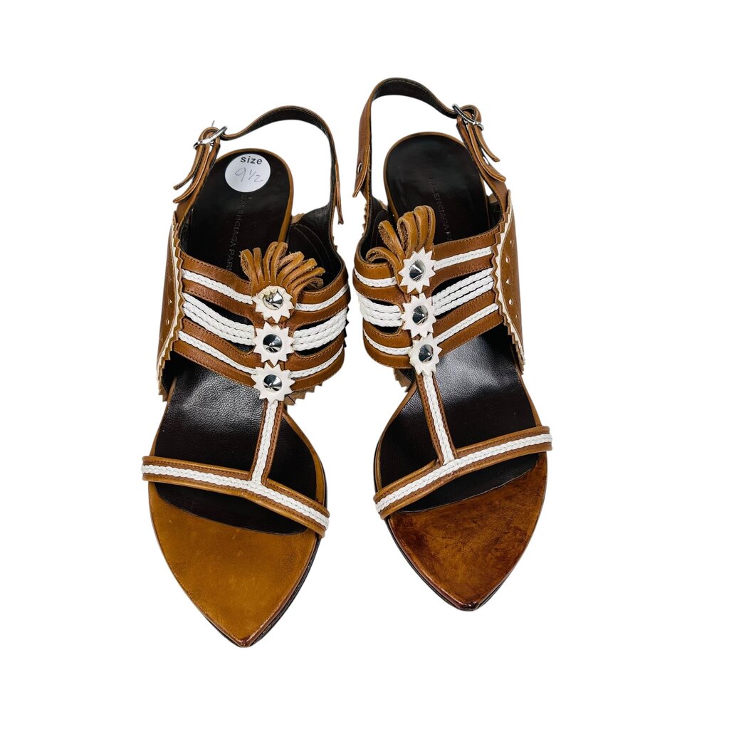 Heel 2 Tone Sandal
