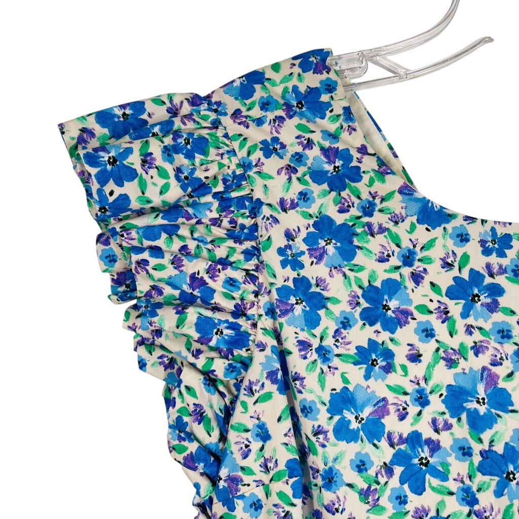 Floral Tiered Cut Out Back