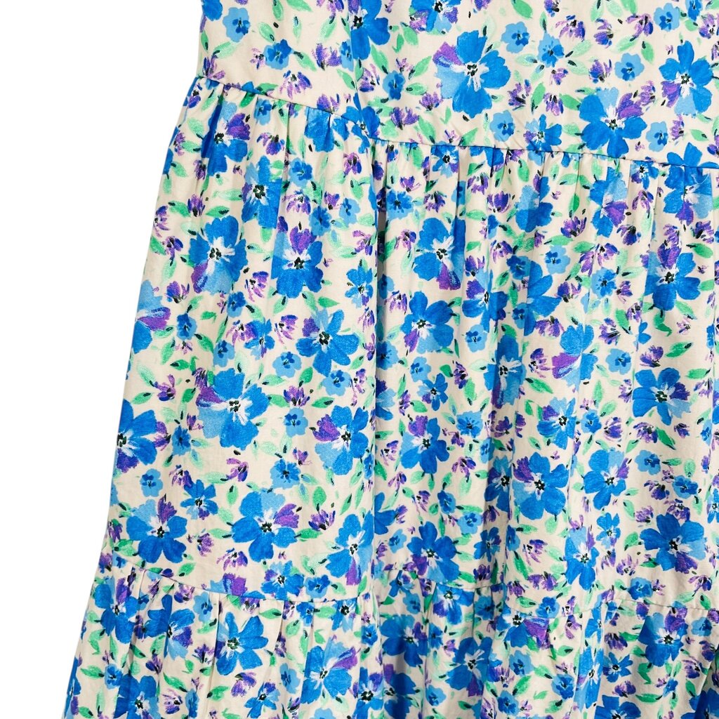 Floral Tiered Cut Out Back