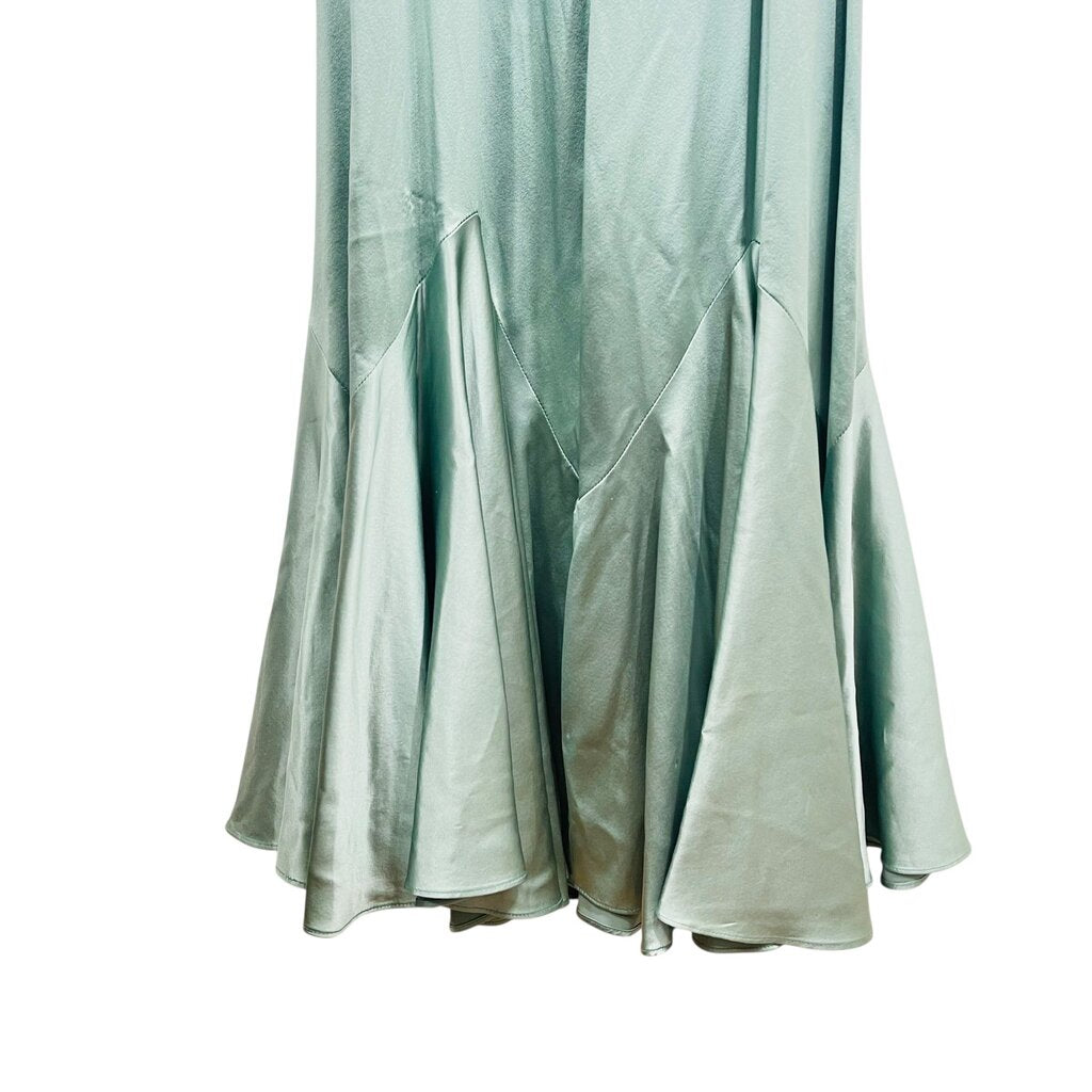 Long Satin Halter
