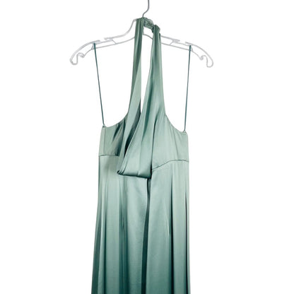 Long Satin Halter