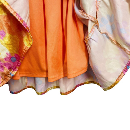 Faux Wrap Print L/S