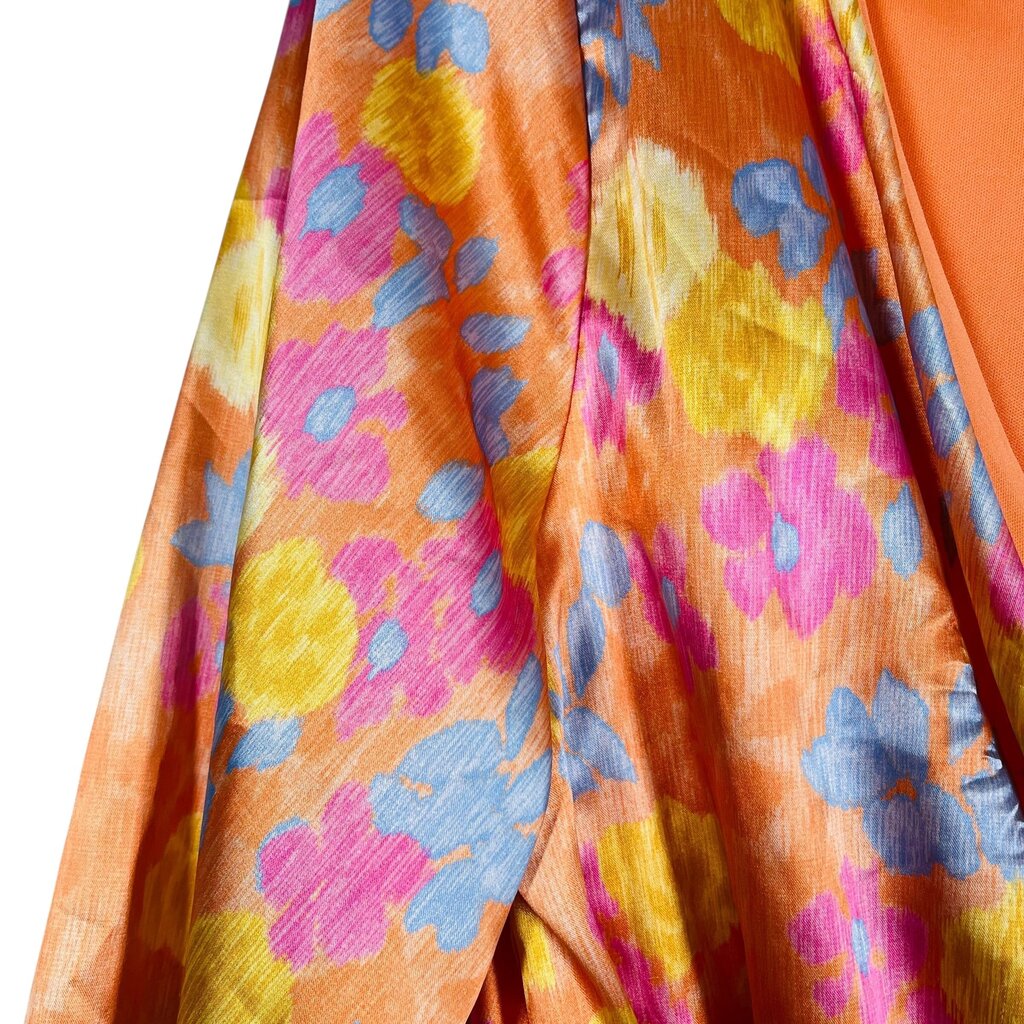 Faux Wrap Print L/S