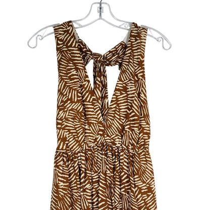 Fern Prt Halter Tie Back