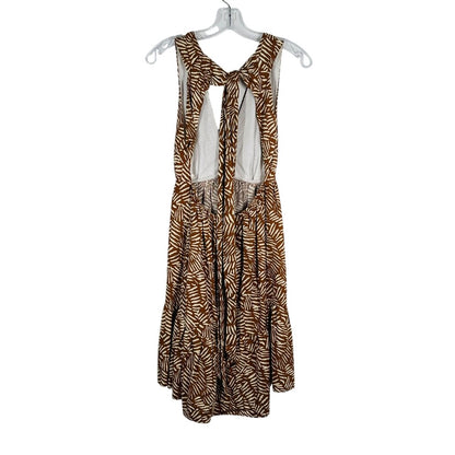 Fern Prt Halter Tie Back