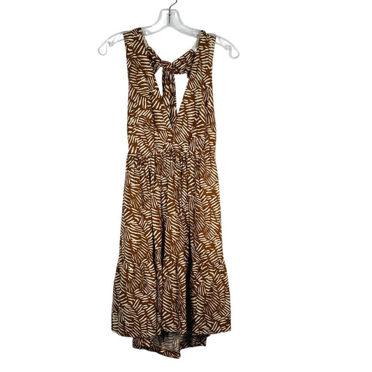 Fern Prt Halter Tie Back