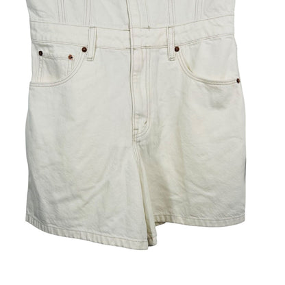 Denim Zip Front