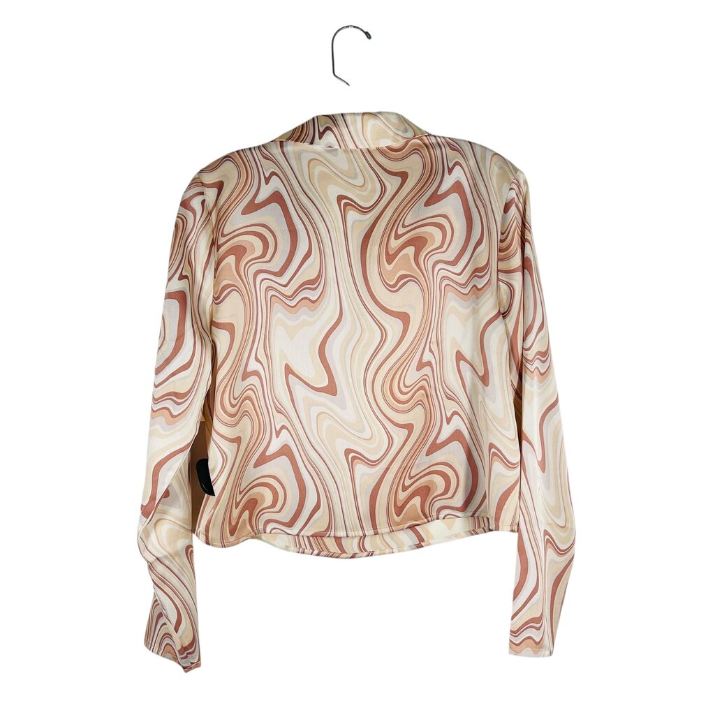 Swirl Print Crop