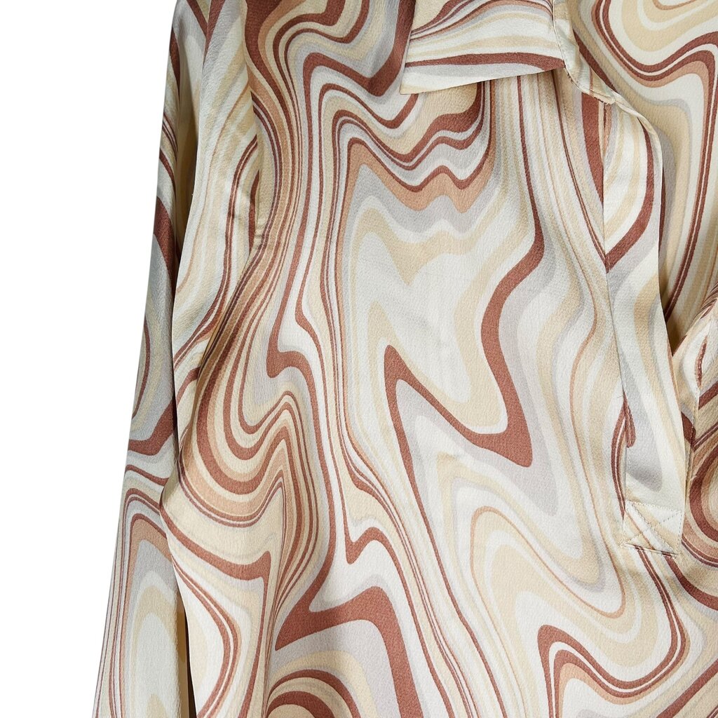 Swirl Print Crop