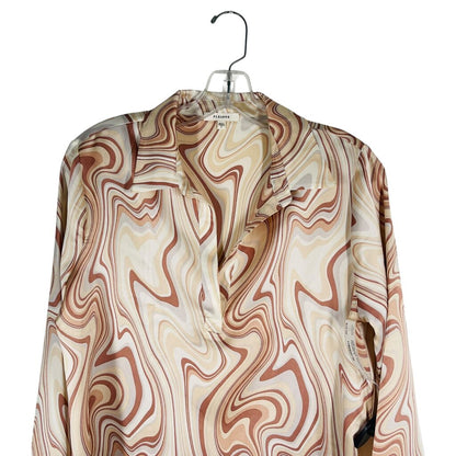 Swirl Print Crop