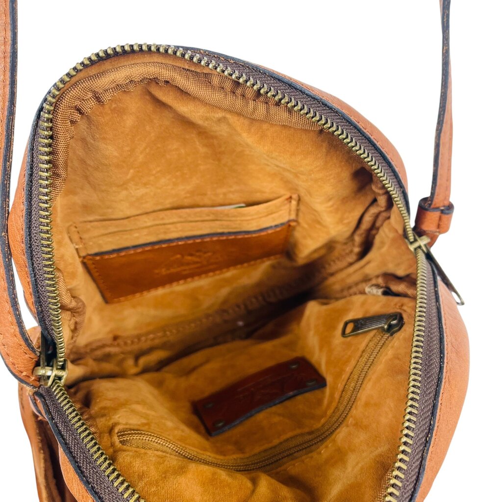 Circle Bag W/Long Fringe